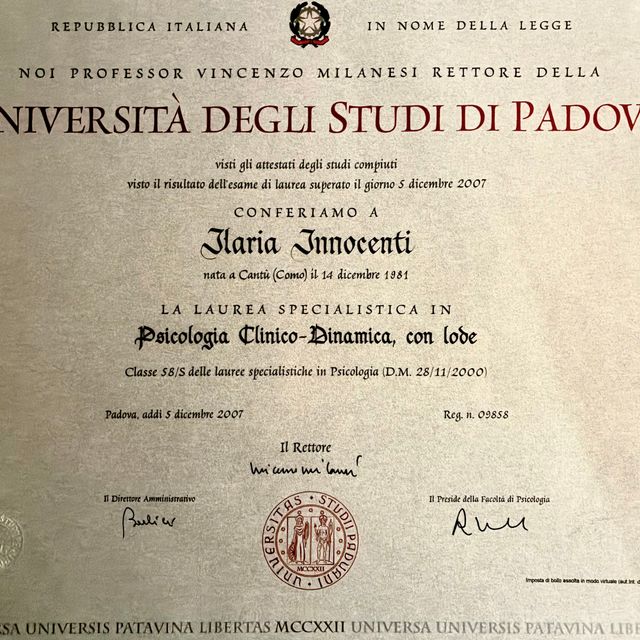 Ingrandire l'immagine: certificate 1