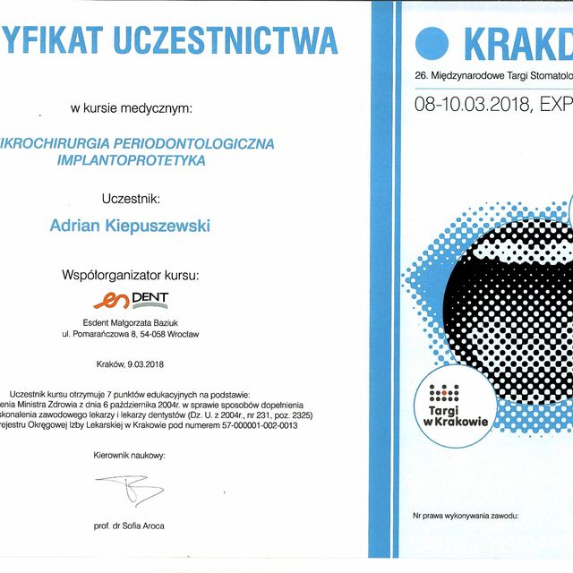 Powiększ obraz: certificate 40