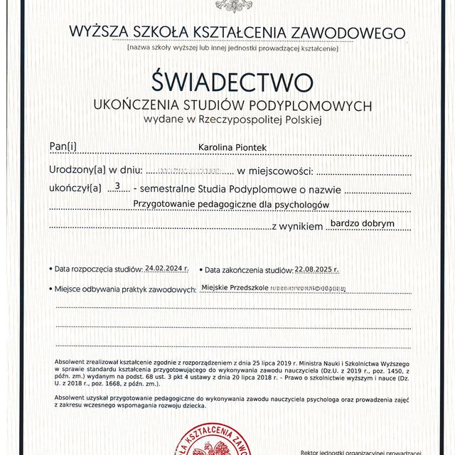 Powiększ obraz: certificate 5