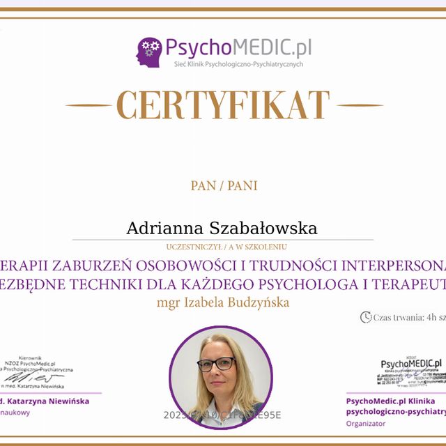 Powiększ obraz: certificate 18