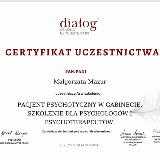 Powiększ obraz: certificate 5