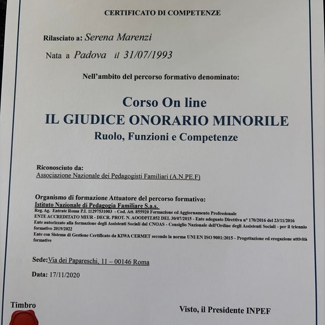Ingrandire l'immagine: certificate 3