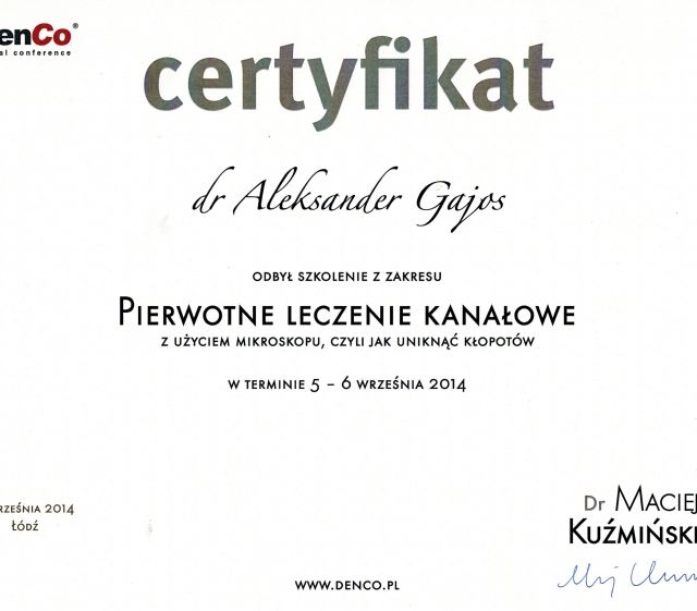 Powiększ obraz: certificate 14