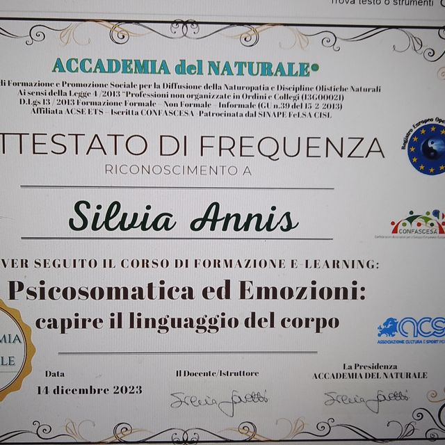 Ingrandire l'immagine: certificate 1