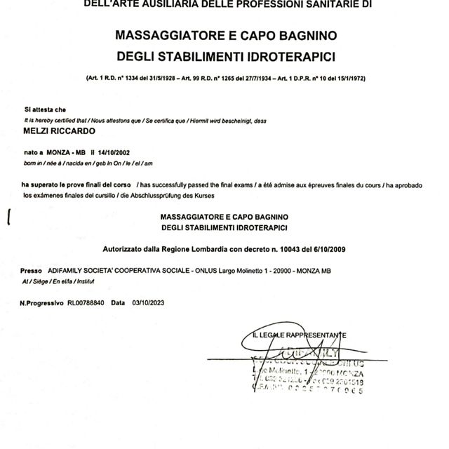 Ingrandire l'immagine: certificate 1