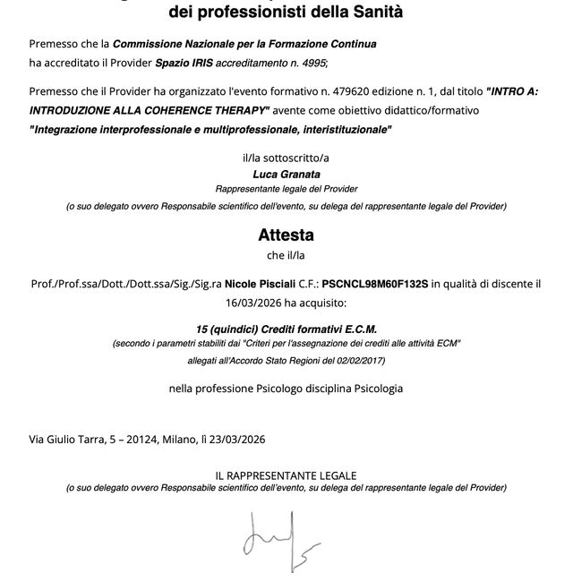 Ingrandire l'immagine: certificate 6