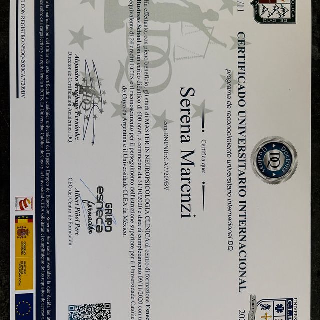 Ingrandire l'immagine: certificate 2