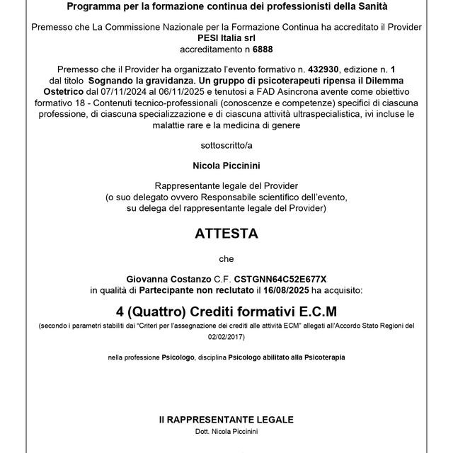 Ingrandire l'immagine: certificate 1