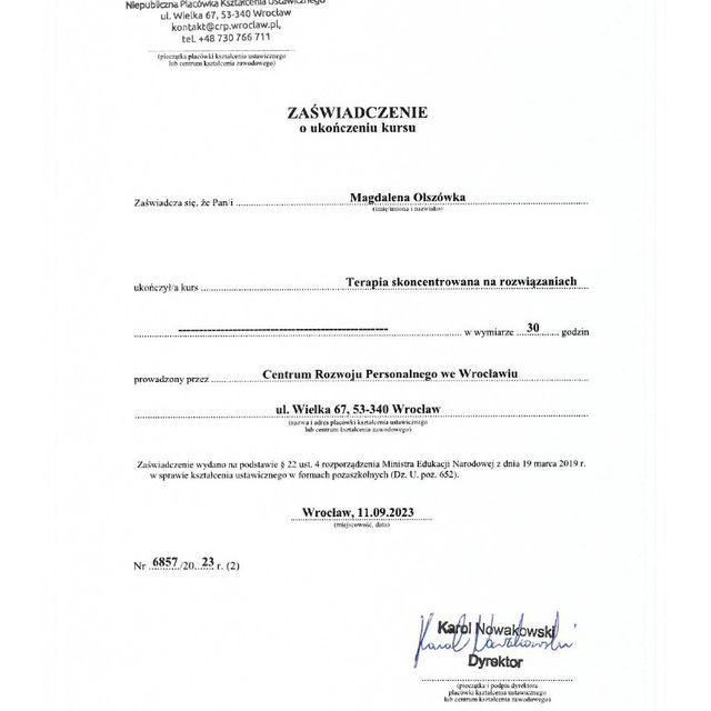 Powiększ obraz: certificate 19