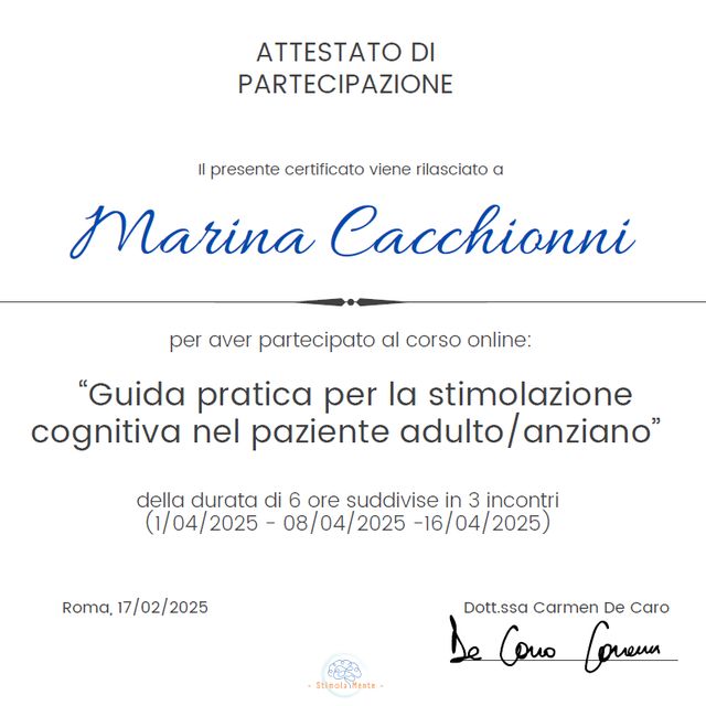 Ingrandire l'immagine: certificate 1