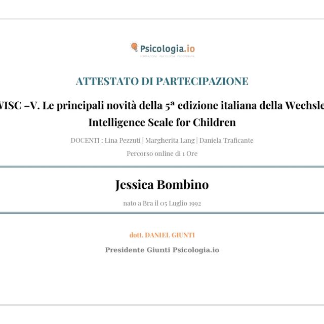 Ingrandire l'immagine: certificate 2