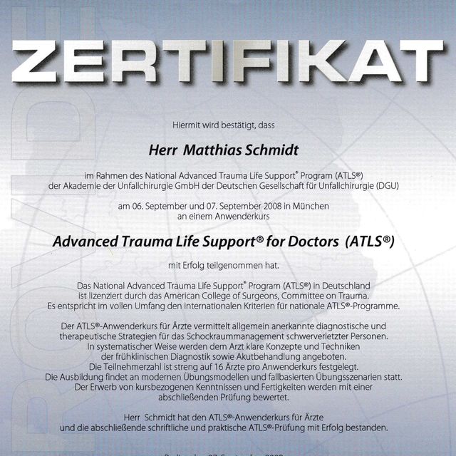 Bild vergrößern: certificate 1