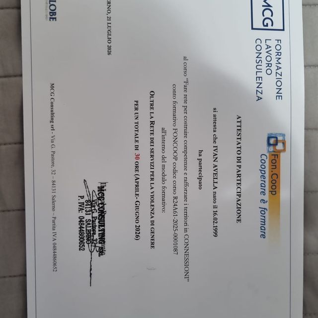 Ingrandire l'immagine: certificate 1