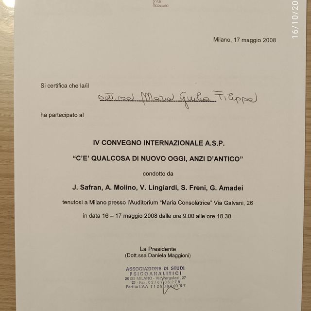 Ingrandire l'immagine: certificate 26