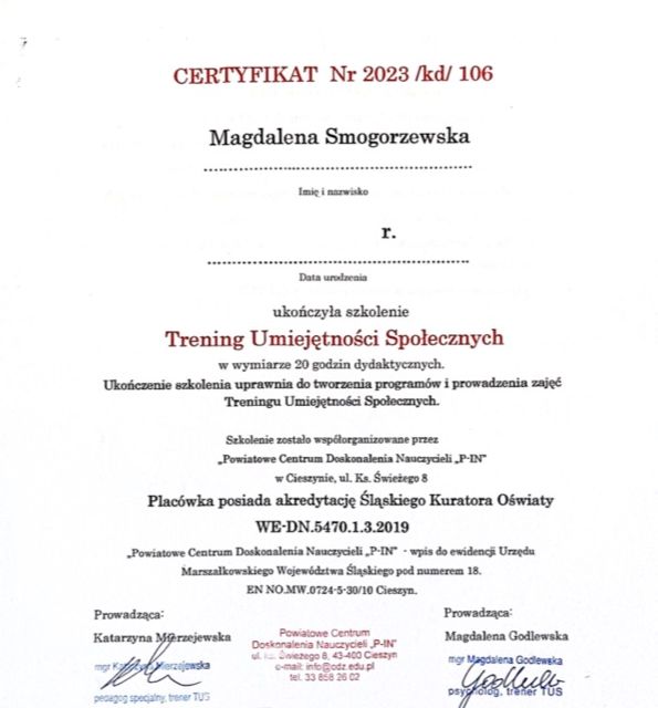 Powiększ obraz: certificate 5