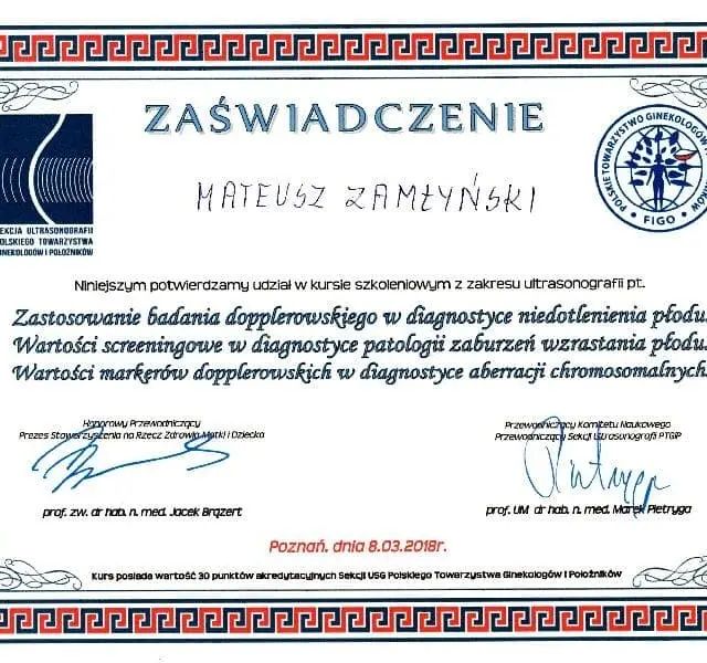 Powiększ obraz: certificate 8