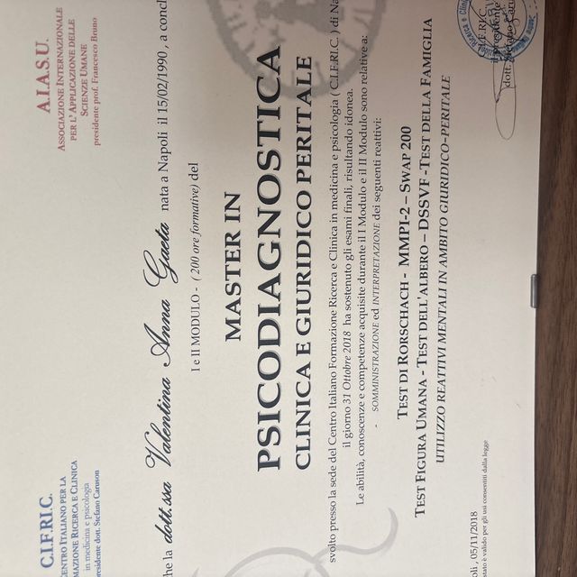 Ingrandire l'immagine: certificate 1