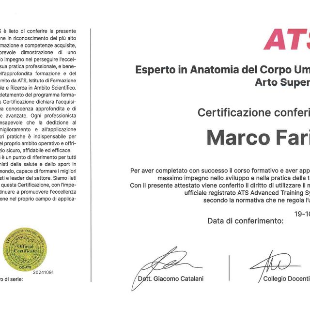 Ingrandire l'immagine: certificate 8