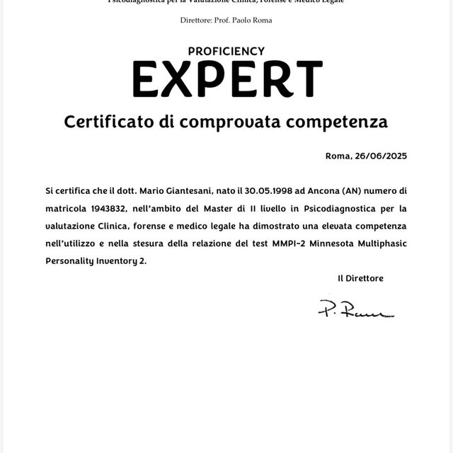 Ingrandire l'immagine: certificate 2