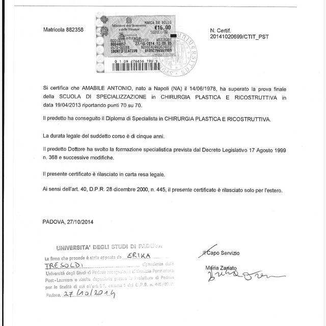 Ingrandire l'immagine: certificate 1