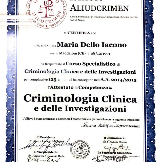 Ingrandire l'immagine: certificate 2