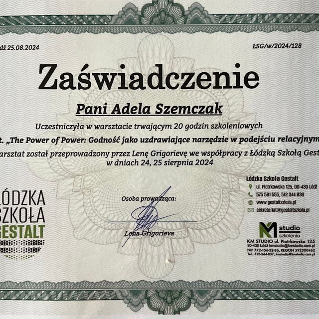 Powiększ obraz: certificate 8