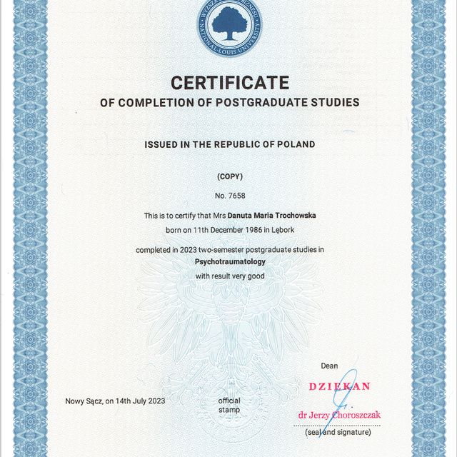 Powiększ obraz: certificate 13