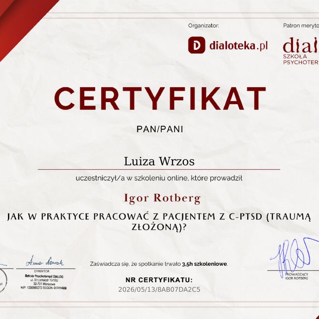 Powiększ obraz: certificate 1