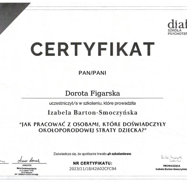 Powiększ obraz: certificate 17