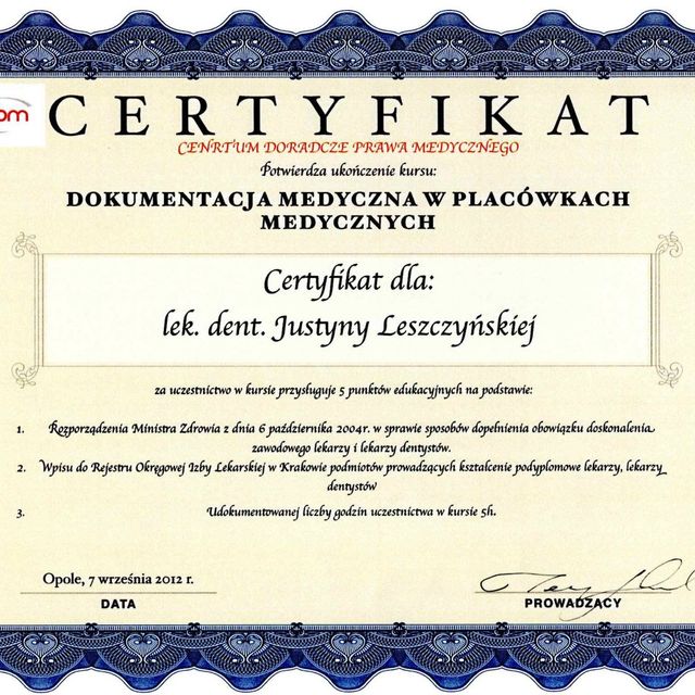 Powiększ obraz: certificate 41