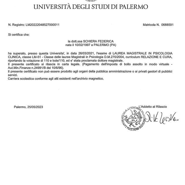 Ingrandire l'immagine: certificate 1