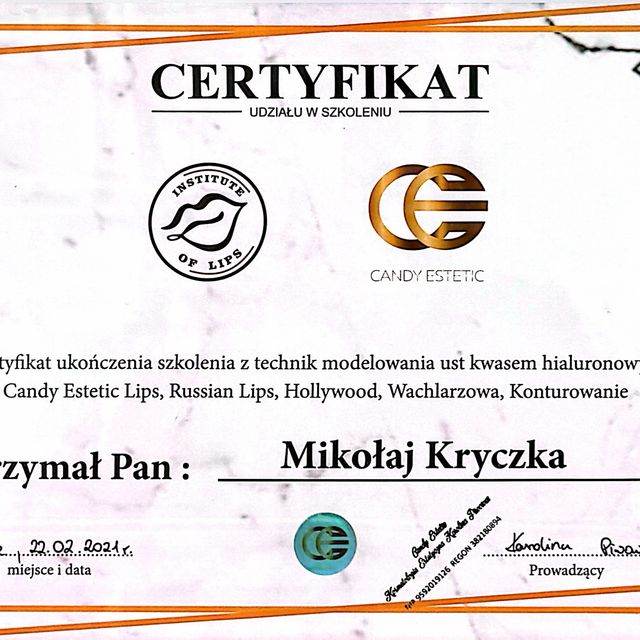 Powiększ obraz: certificate 66