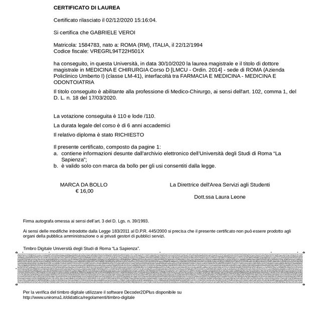 Ingrandire l'immagine: certificate 2
