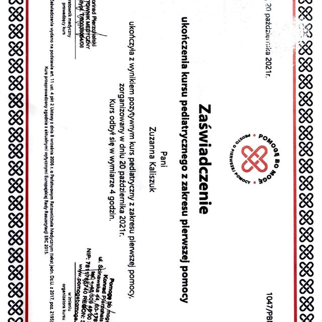 Powiększ obraz: certificate 14