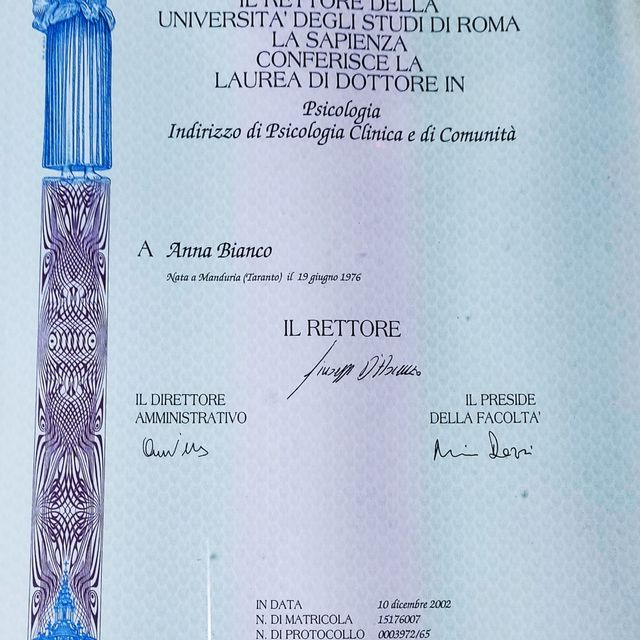 Ingrandire l'immagine: certificate 1