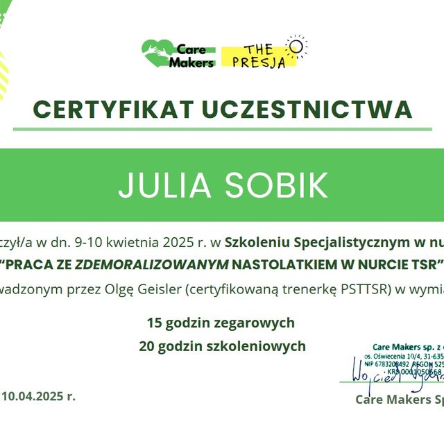 Powiększ obraz: certificate 5