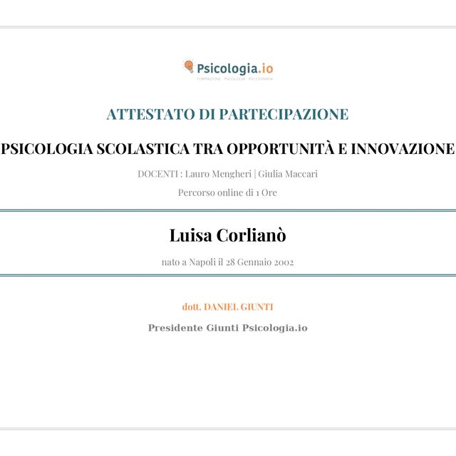Ingrandire l'immagine: certificate 5