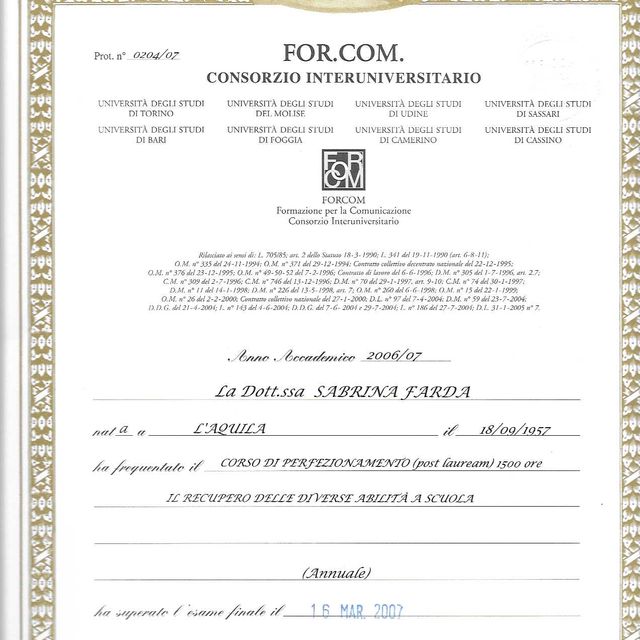 Ingrandire l'immagine: certificate 5