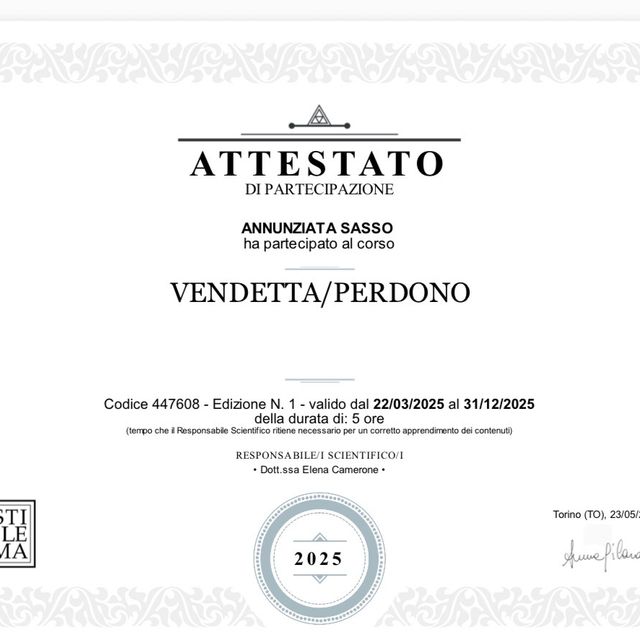 Ingrandire l'immagine: certificate 10