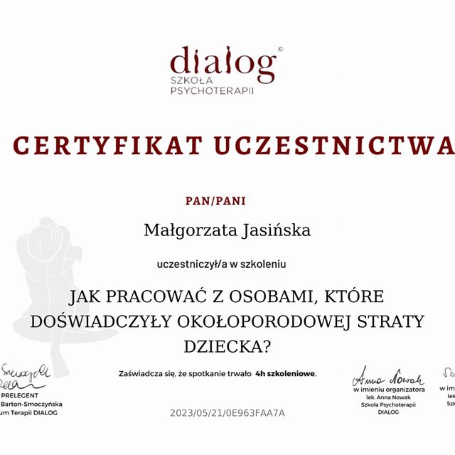 Powiększ obraz: certificate 21