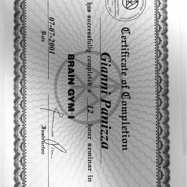 Ingrandire l'immagine: certificate 8