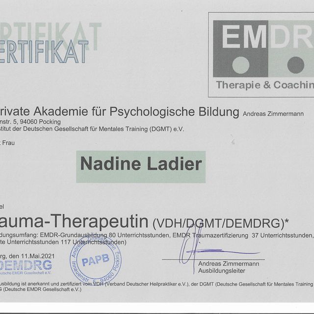 Bild vergrößern: certificate 1