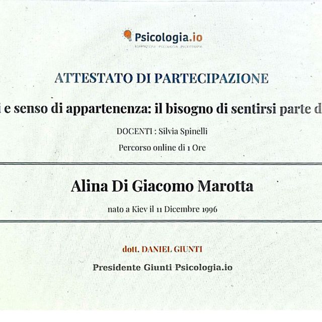 Ingrandire l'immagine: certificate 4