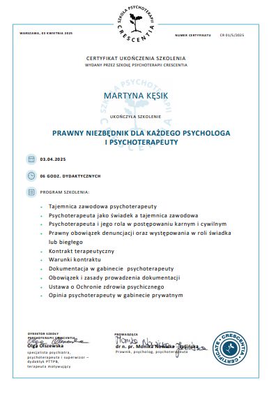 Powiększ obraz: certificate 10