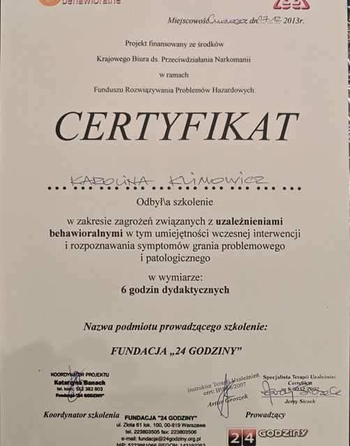 Powiększ obraz: certificate 7