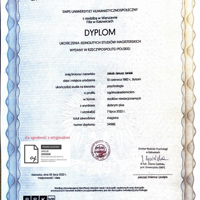 Powiększ obraz: certificate 1
