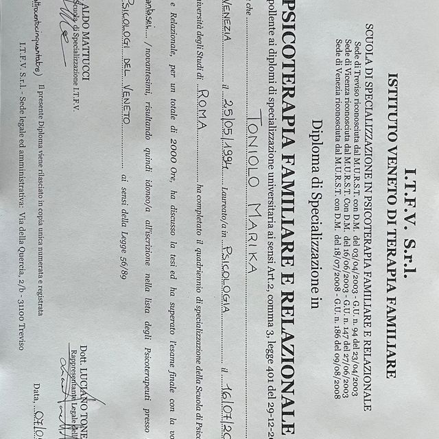 Ingrandire l'immagine: certificate 3