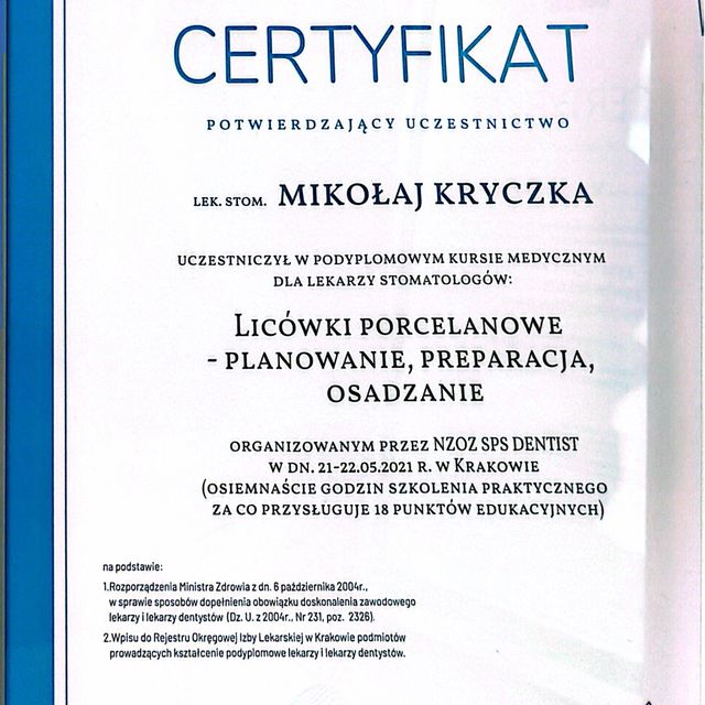 Powiększ obraz: certificate 63