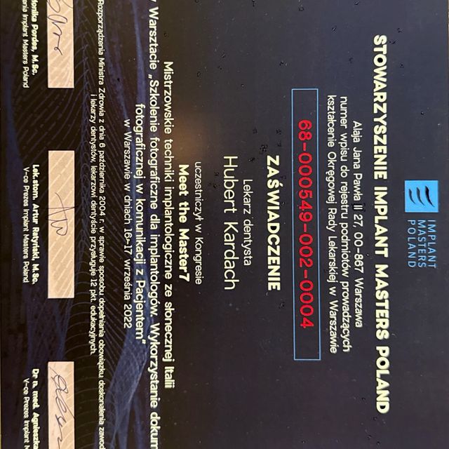 Powiększ obraz: certificate 8