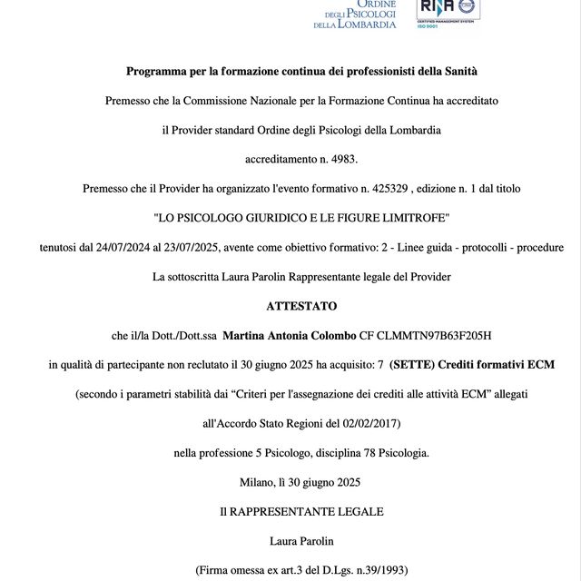 Ingrandire l'immagine: certificate 3